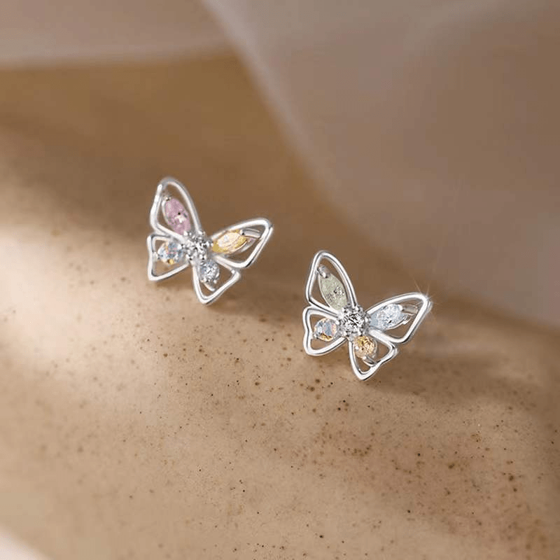

Elegant Stud Earrings For Women - Stainless Steel, Accents, Casual Attire