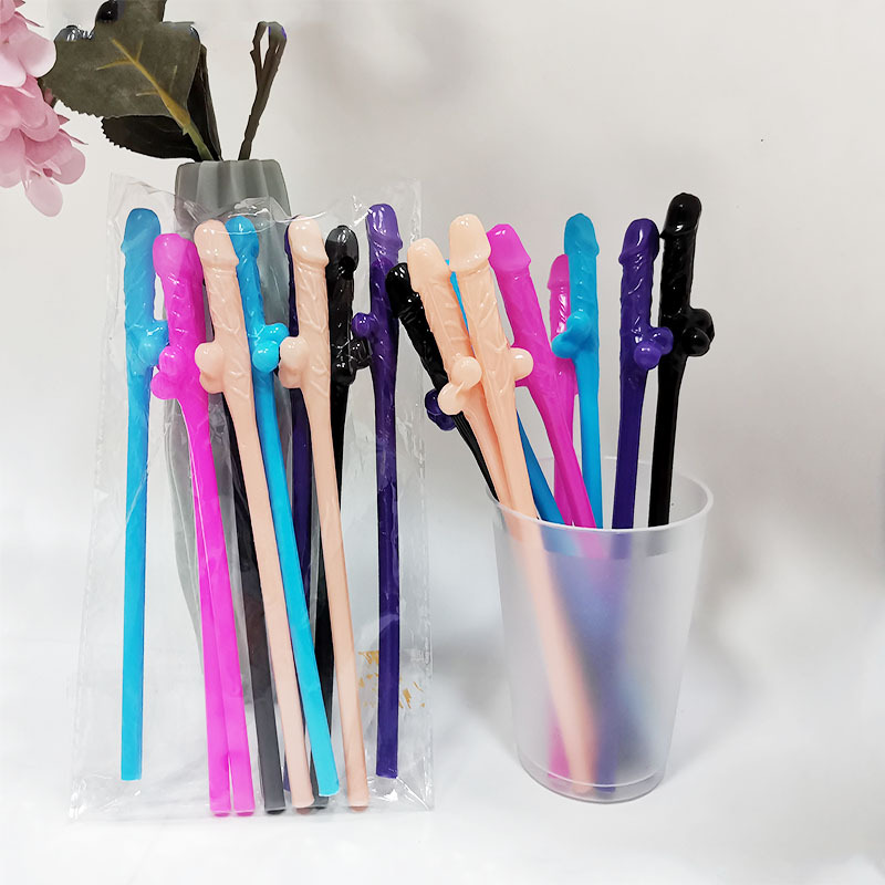 Bachelorette Party Penis Straws Novelty Nude Dick Drink - Temu