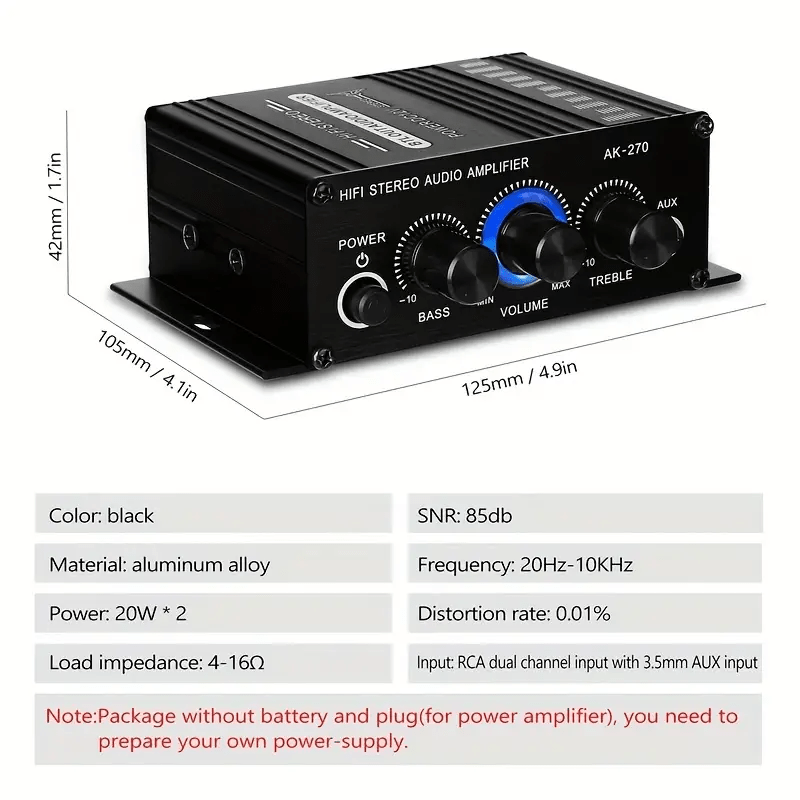 latest version universal 1pc car mp3 mini power amplifier channel 400w 2 0 stereo audio sound amp bass trebl for home theater sound system