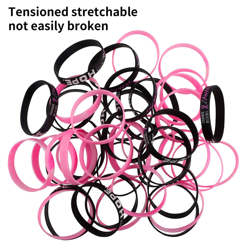 Pink silicone rings for clearance breast cancer