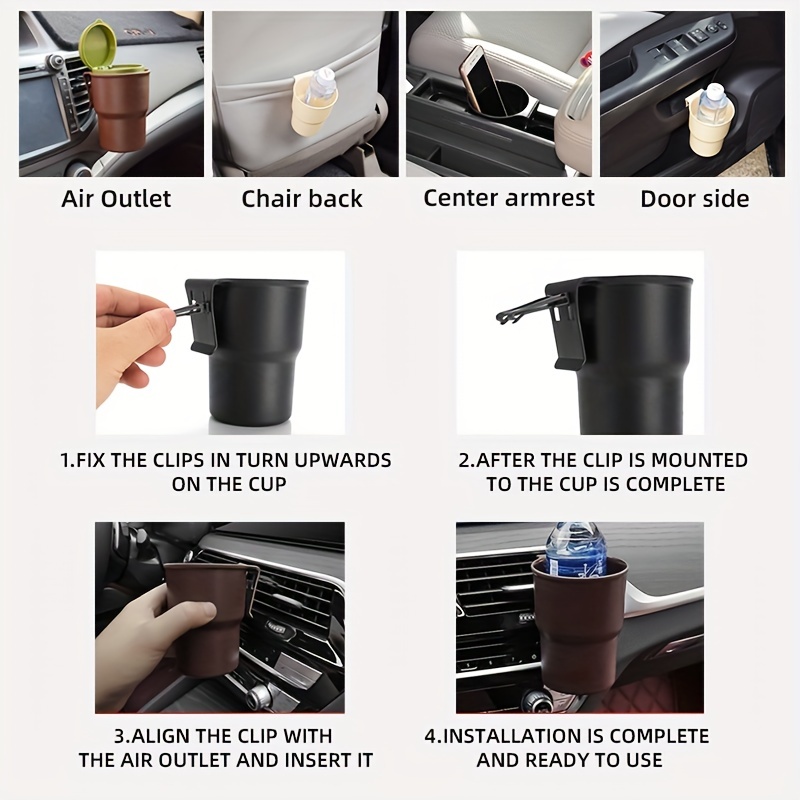 1Pc Multi-Purpose RV Car Cup Holder,Car Mounted Cup Holder,It Can