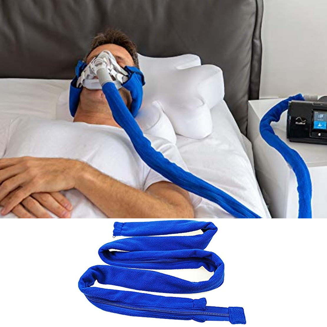 Cubierta antipolvo CPAP - Cubierta de manguera CPAP - Protege tus máquinas  CPAP para apnea del sueño y máquinas BiPAP - Suministros de limpieza CPAP 