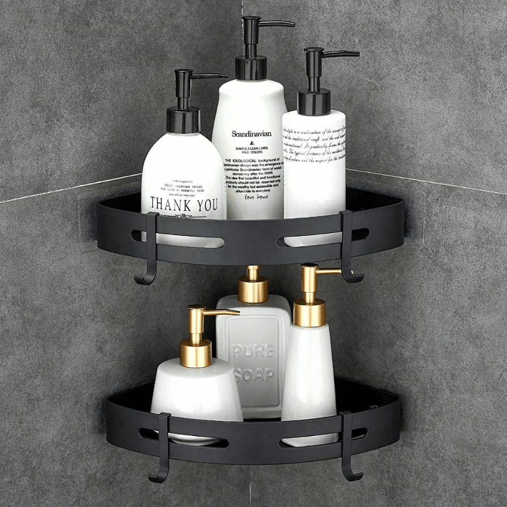 Corner Holder Bathroom Shampoo Shower - 3 Corner Shower Shelf