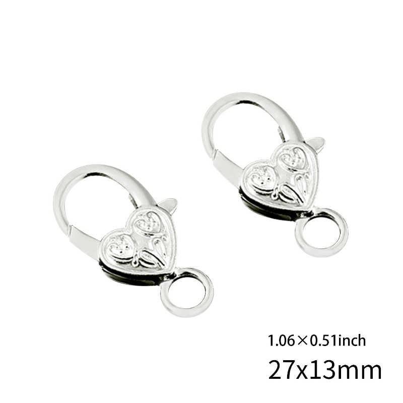 Stainless Steel Lobster Clasp Hooks Tail Clip Clasps Pendant Connectors For  DIY Jewelry Making Necklace Bracelet Accessories - Price history & Review, AliExpress Seller - Our Beads Store