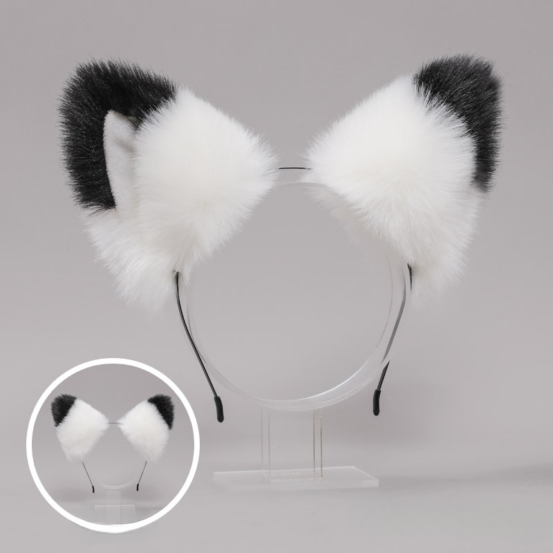 Winter Imitation Fox Fur Headband Accesorios Halloween - Temu