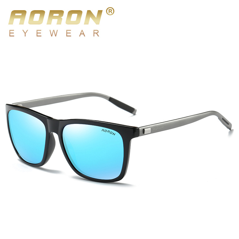 New Men's Sunglasses Aluminum Magnesium Legs Half Frame Polarized