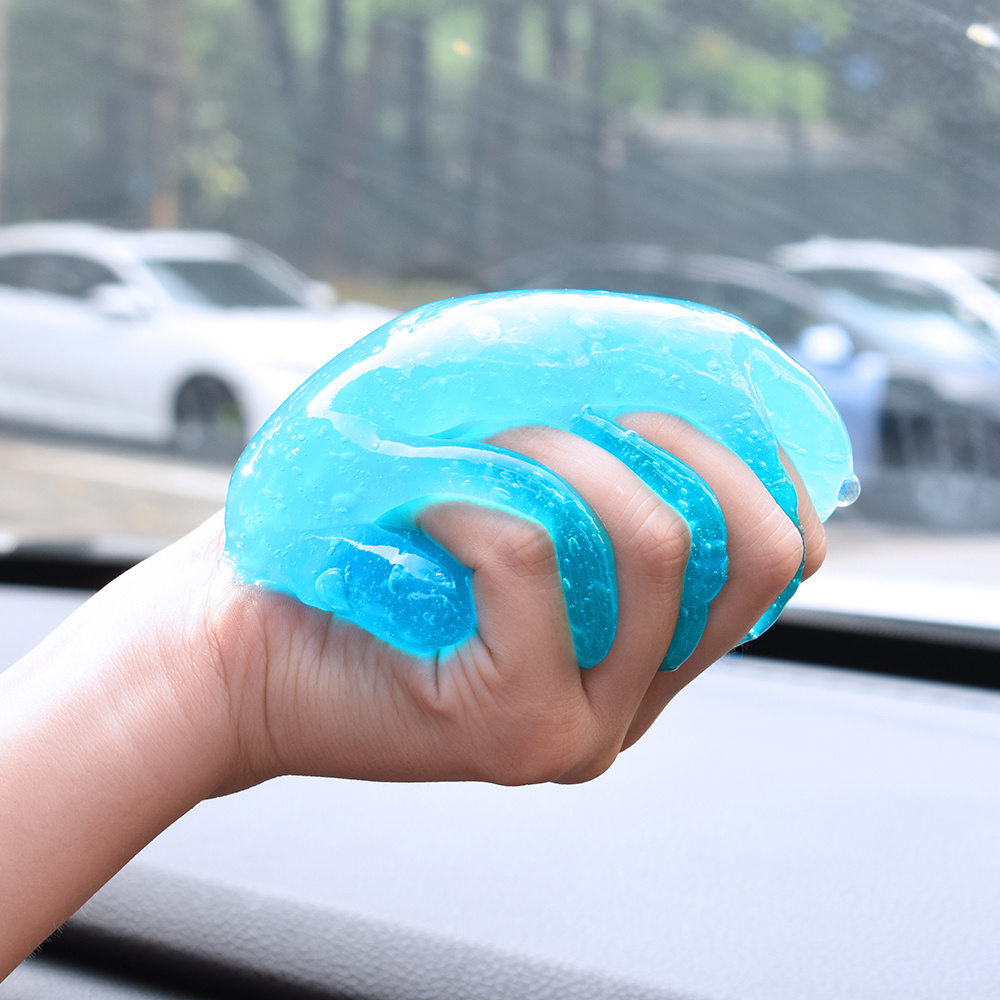 2022 Car Wash Interior Car Cleaning Gel Slime for Keyboard Air Vent  Computer Dust Remover Glue Dirt Cleaner Cleaning Products