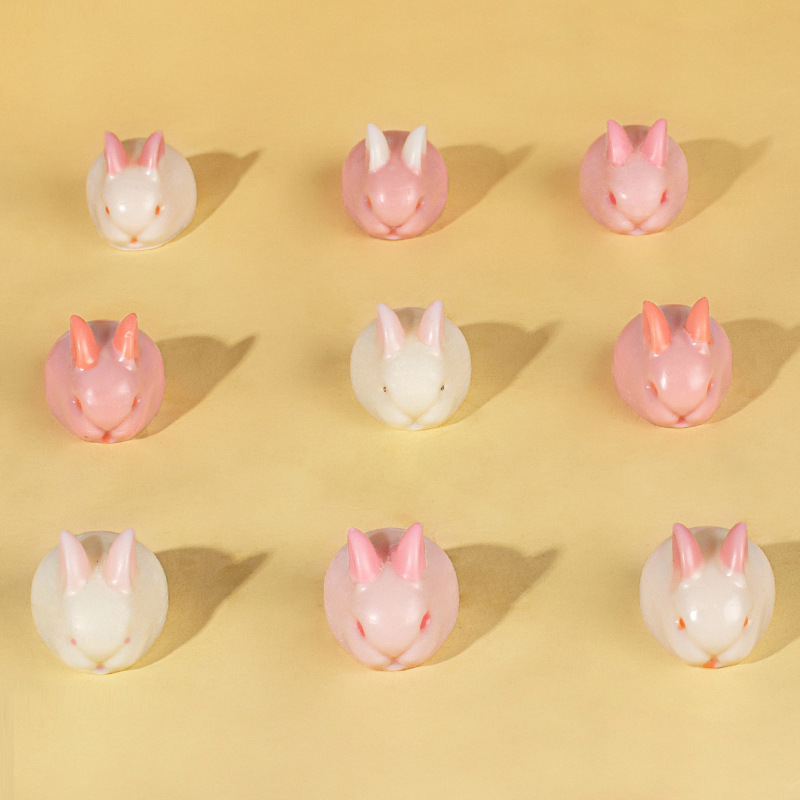 Rabbit Jelly Silicone Mold Cookie Molds Cheese Steam Cake - Temu