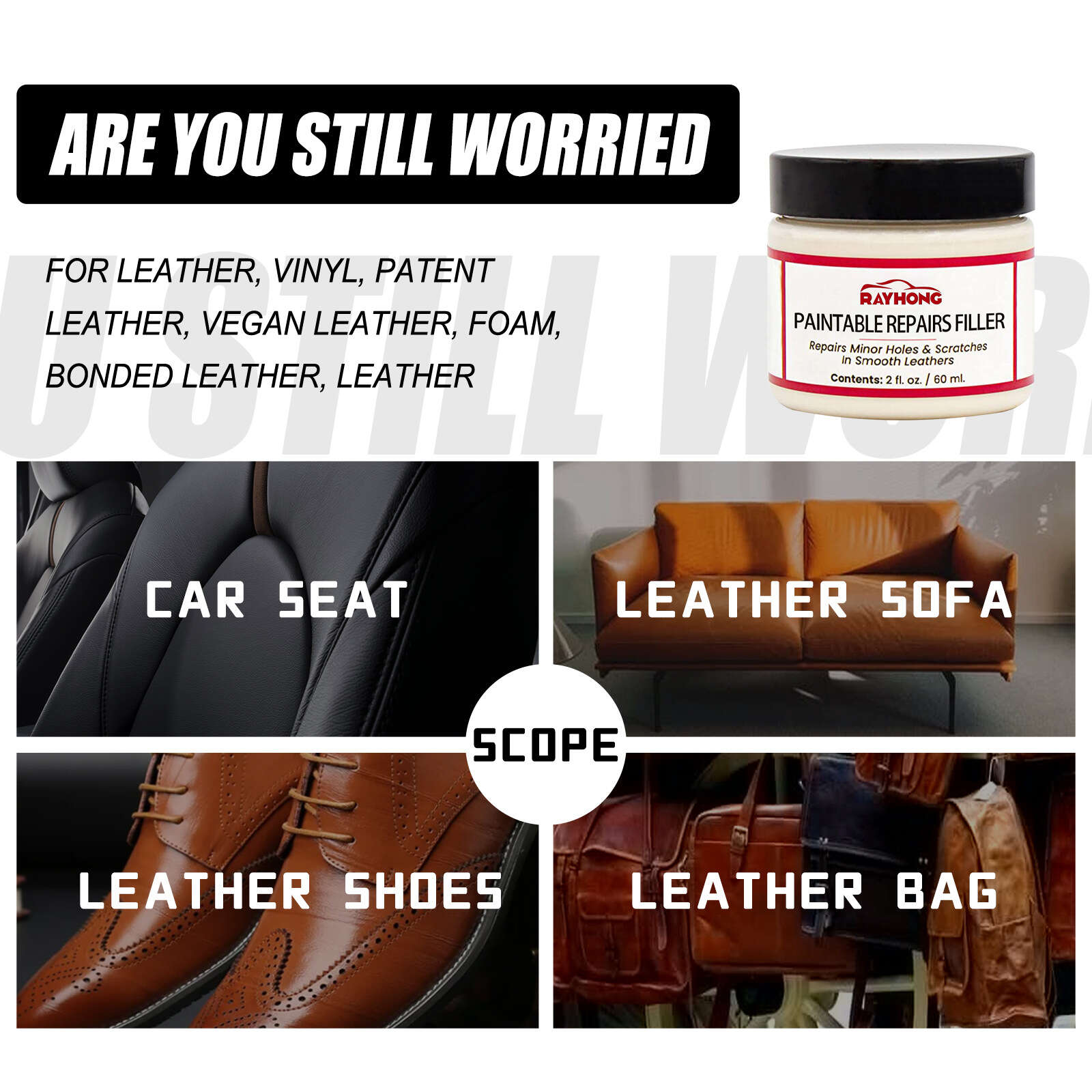 Leather Filler Paste Car Seat Scratch Repair Sofa Leather - Temu