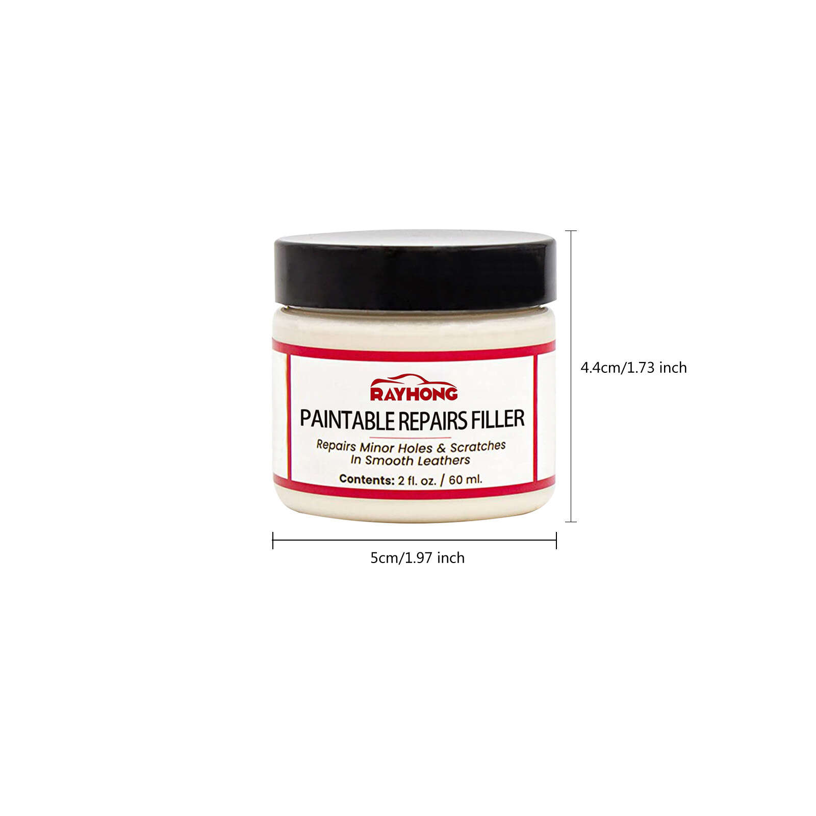 Paintable Leather Filler for Repairing Minor Holes and Scratches