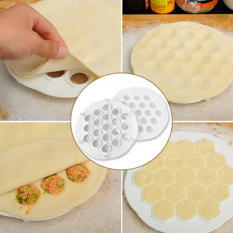 Pasta maker, plastic molds for ravioli, pelmeni, pizza Calzone etc