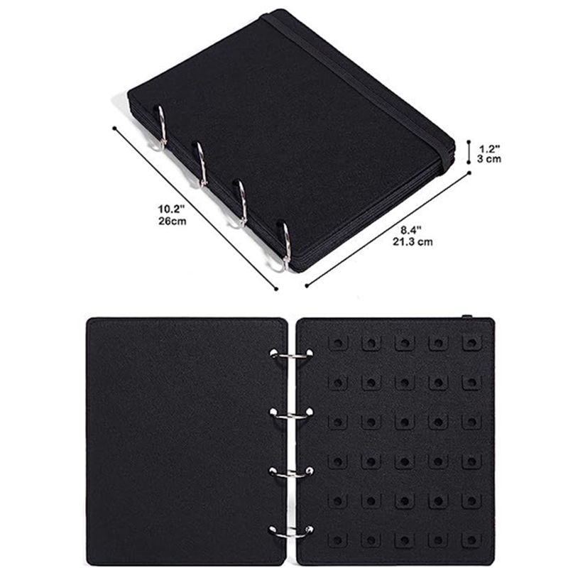 Badge Collection Book Dustproof Multi layer Large Capacity - Temu