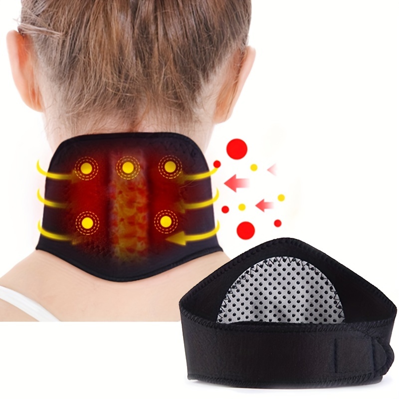 Neck Brace Self Heated Neck Support Brace Heating Pad Neck - Temu