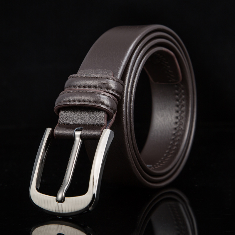 1pc Women Symmetrical Buckle Decor Fashion Belt For Daily Decoration