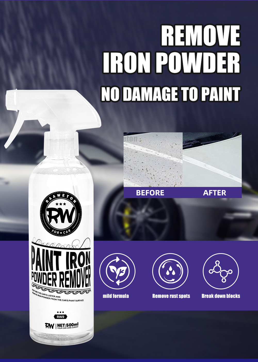 Multi Purpose Rust Remover Rustproof Spray Household - Temu