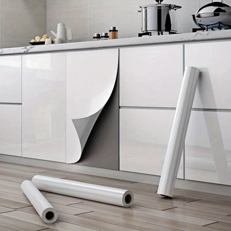 Papel pintado extraíble autoadhesivo para muebles de cocina encimera de  gabinete mate decorar papel pintado película de vinilo grueso impermeable
