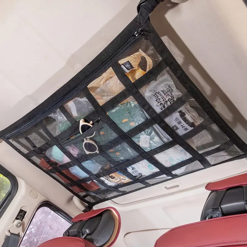 1 Stück Autodach aufbewahrungsnetz Autodach gepäcknetztasche