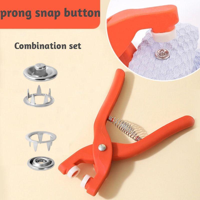 Invisible Seamless Buckle Diy Snap Tool Metal Snaps Buttons - Temu