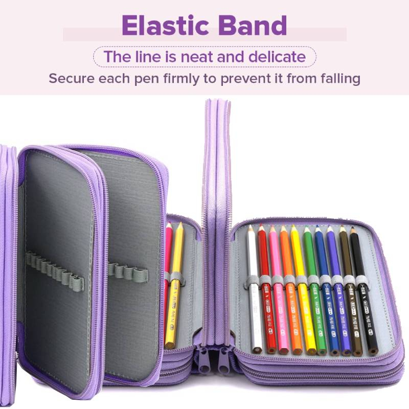 168 And 184 Slots Colored Pencil Case Pencil Case - Temu