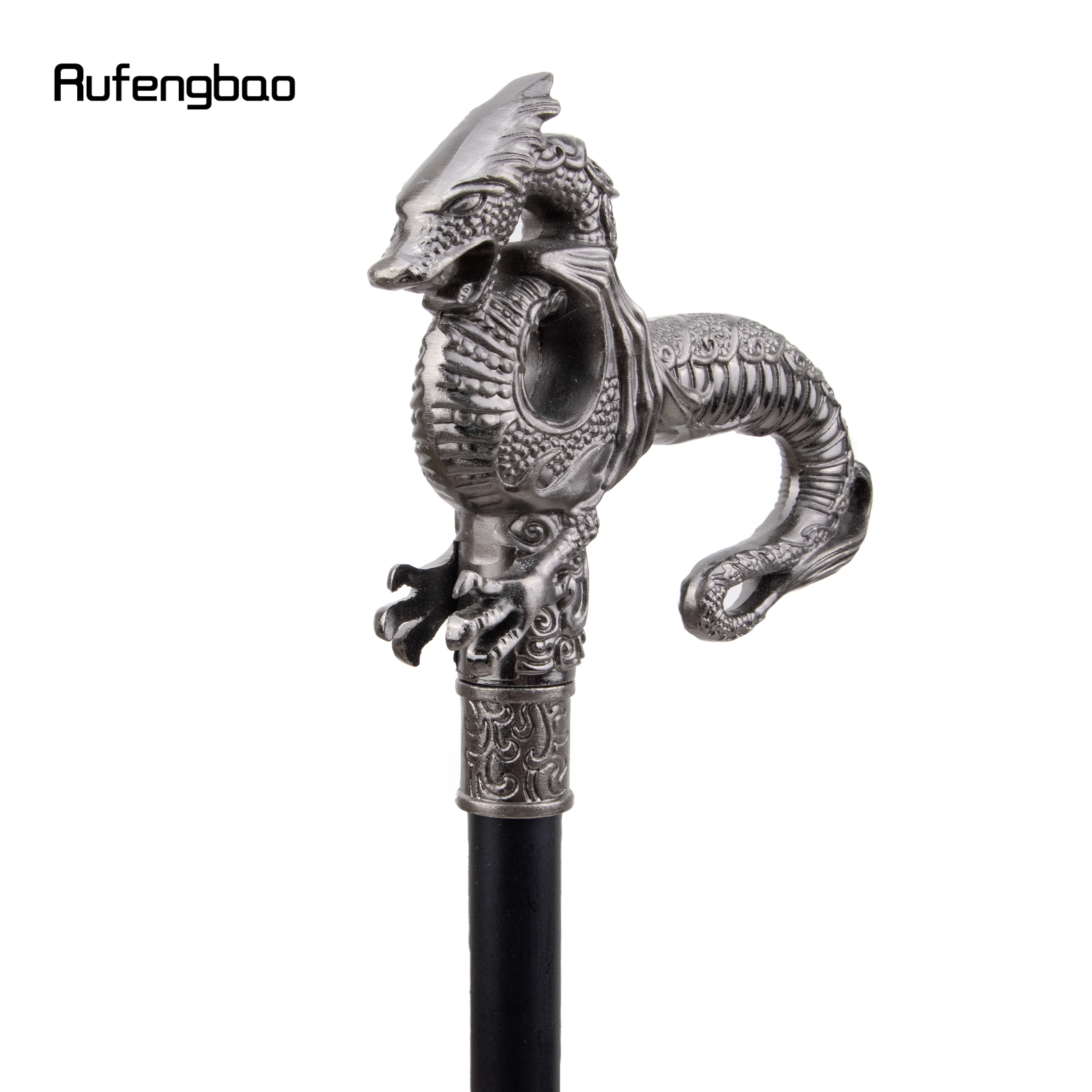 Wolf Head Biting Walking Cane Fashion Decorative Walking - Temu Canada