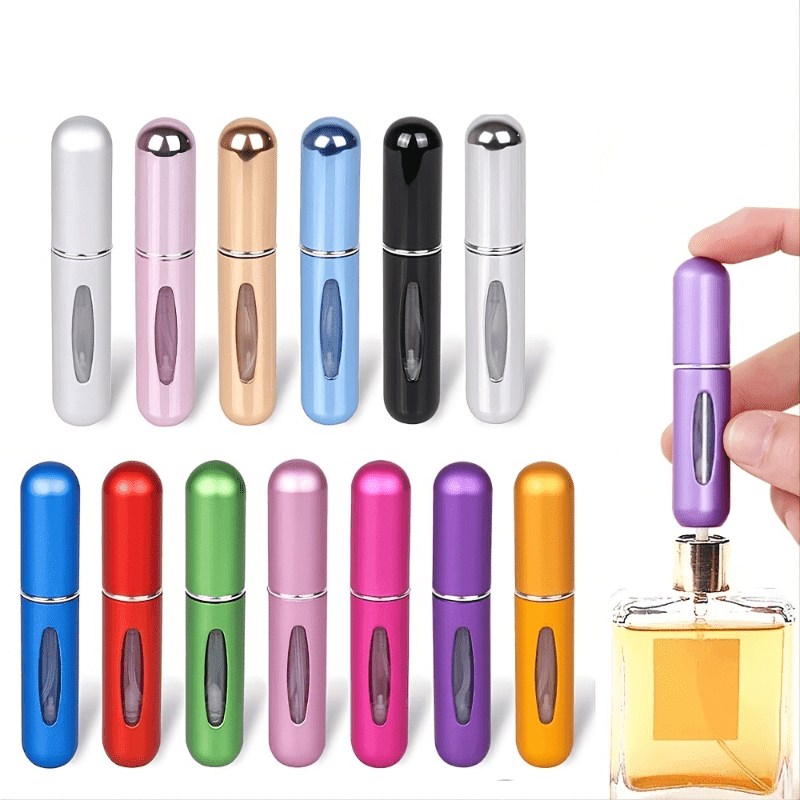 Portable Mini Refillable Perfume Bottle with Spray Scent Pump Empty Co