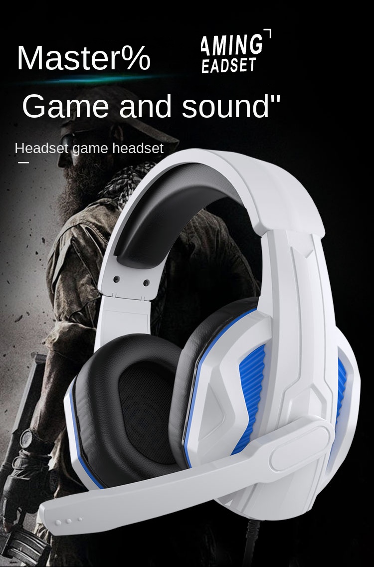 Auriculares Grandes Juegos Micrófono Oreja Ps4 Ps5 Xbox360 - Temu Chile