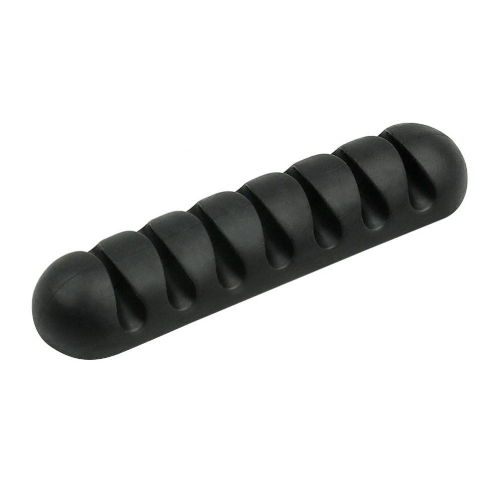 7 Holes Silicone Cable Winder USB Cable Organizer Wire Winder