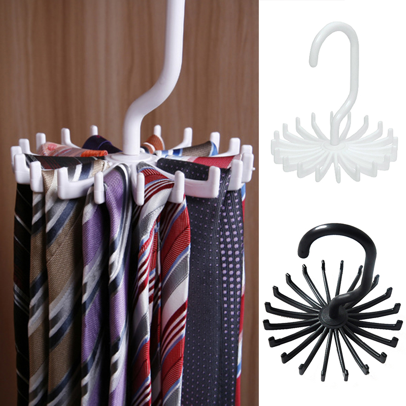 Rotating Hanging Storage Rack Plastic Hanging Rack Ties Silk - Temu