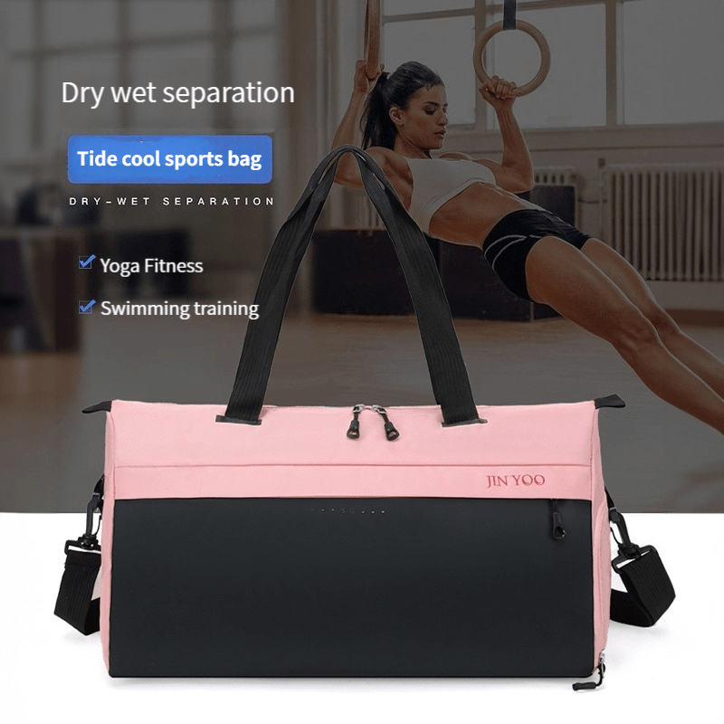 Large Capacity Weekender Duffle Bag, Nylon Lightweight Luggage Bag  Independent Shoe Warehouse, Niche Travel Gym Bag - Temu