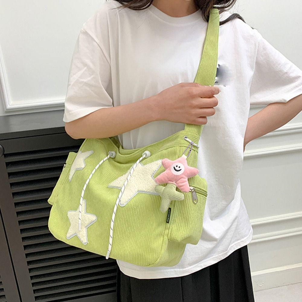 Y2K Crossbody Shoulder Bag Star Pendant