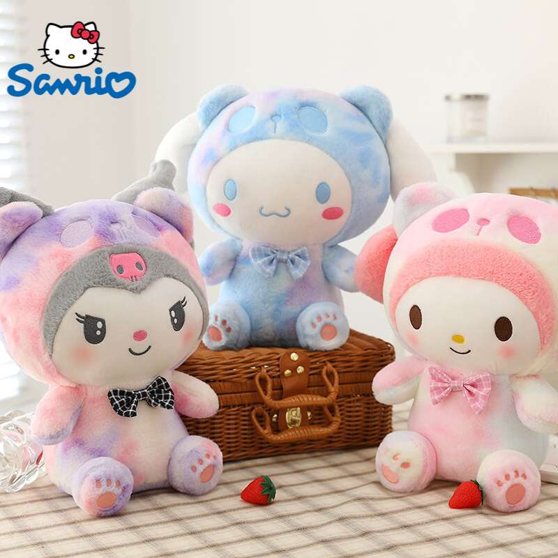 Acheter My Melody Cinnamoroll Kuromi grande poupée en peluche Sanrio 40 cm  80 cm, jouets populaires pour les enfants coréens
