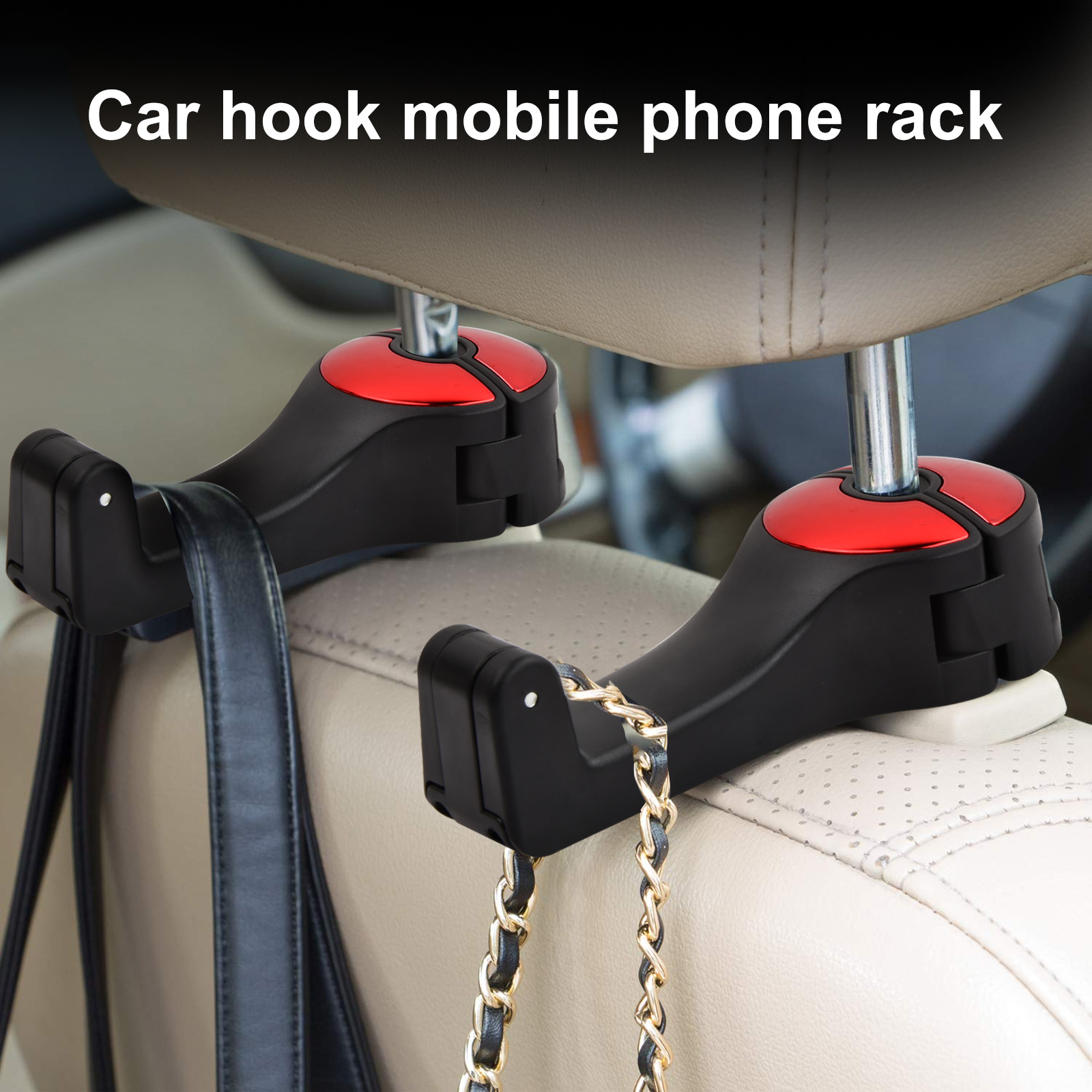 1 Car Headrest Hook - Temu