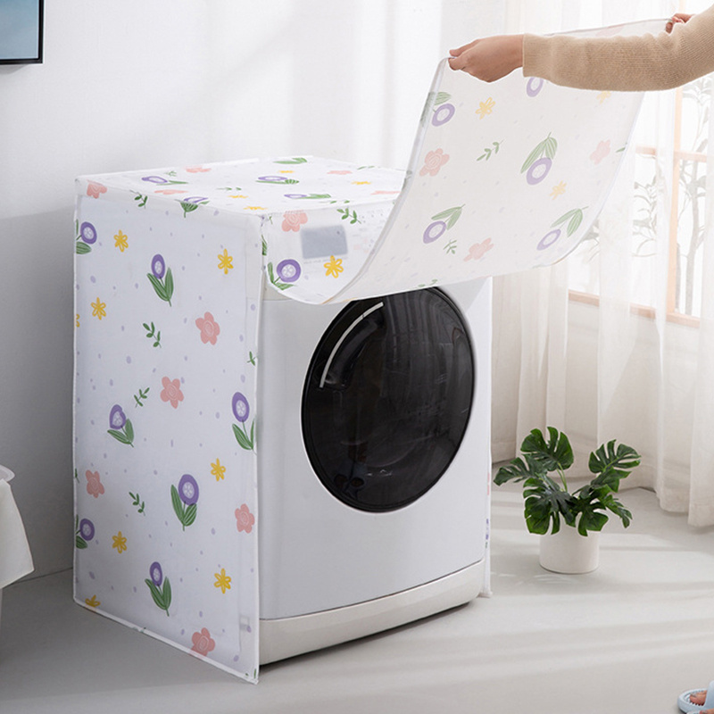 1pc Waterproof & Sunscreen Washing Machine Cover For Top-load Washer And  Roller Washing Machine