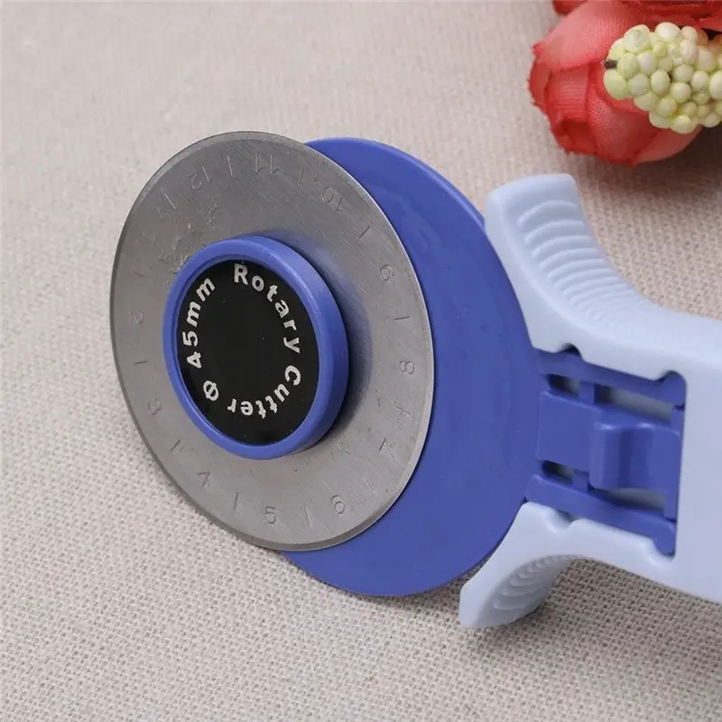 1pc 45mm/1.57inch Rotary Cutter Set Blades Fabric Circular Quilting Cutting  Patchwork Leather Craft Sewing