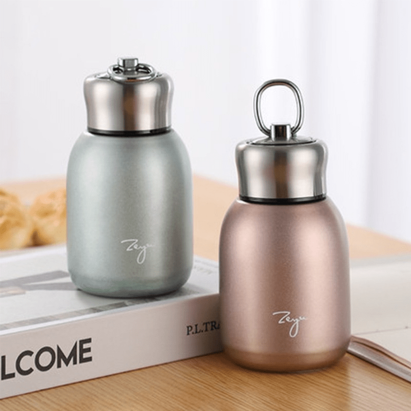  Mini 12oz Stainless Steel Water Bottle, Small Vacuum