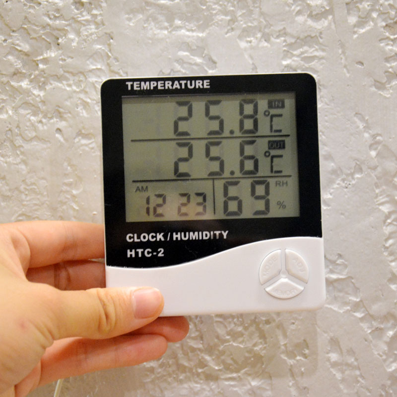 1pc Thermomètre Électronique Intérieur Et Extérieur - Temu Belgium