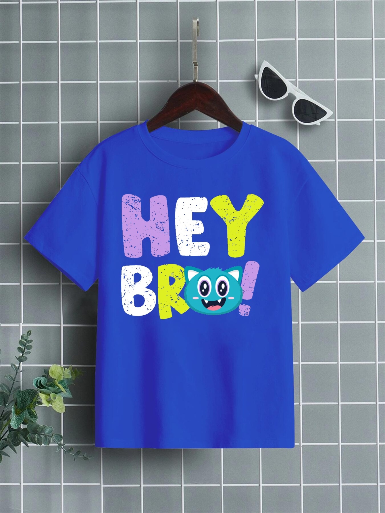 Hey Hey Hey Hey Royal Blue T-Shirt