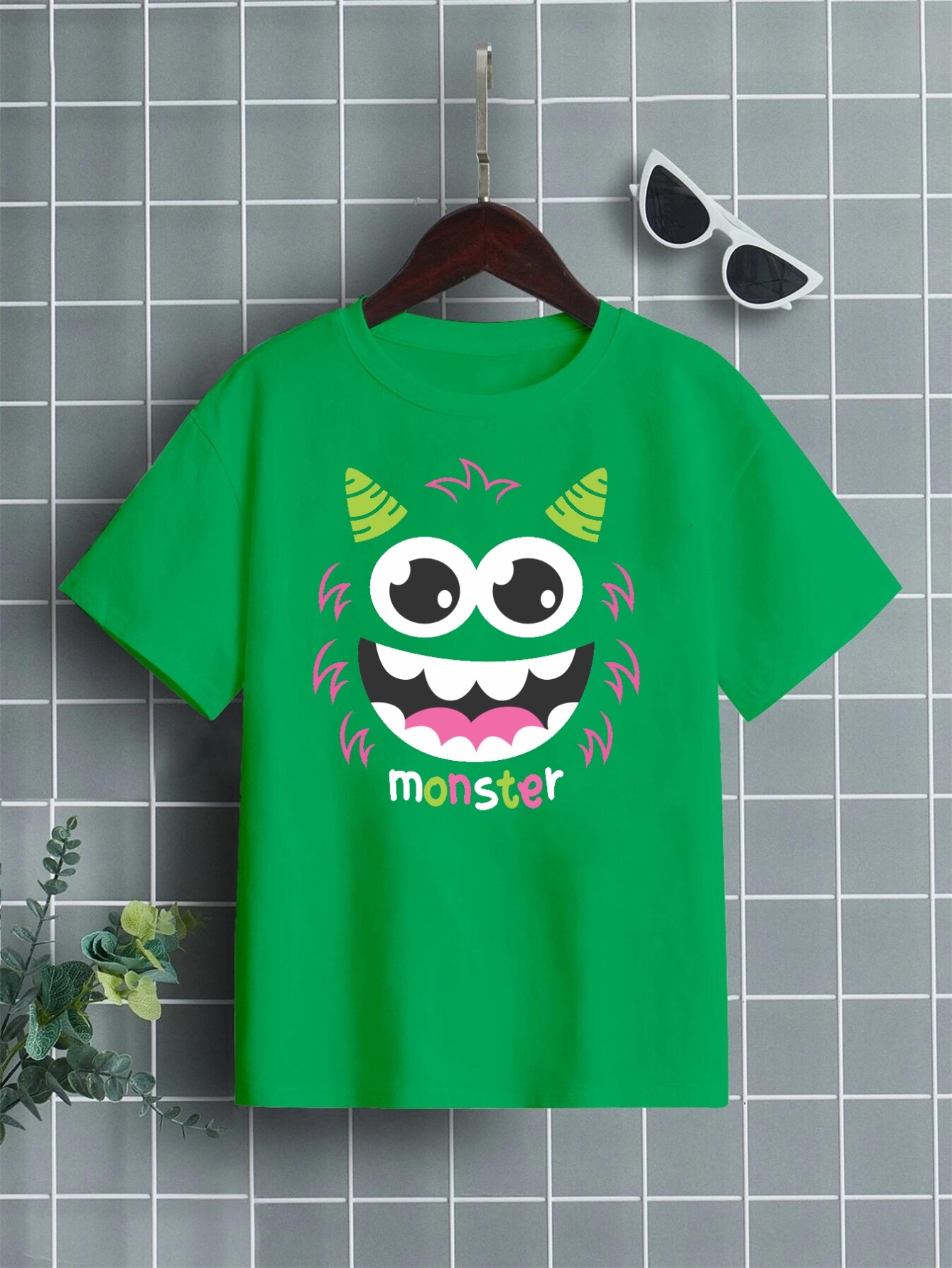 Toddler Green Monster T-Shirt