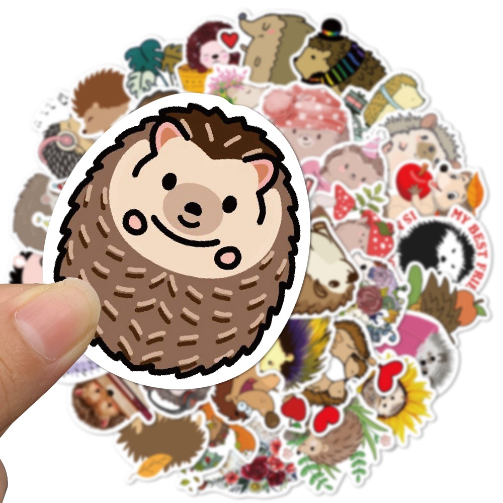 100Pcs Cute Food Stickers Pack Vinyl Waterproof Stickers For