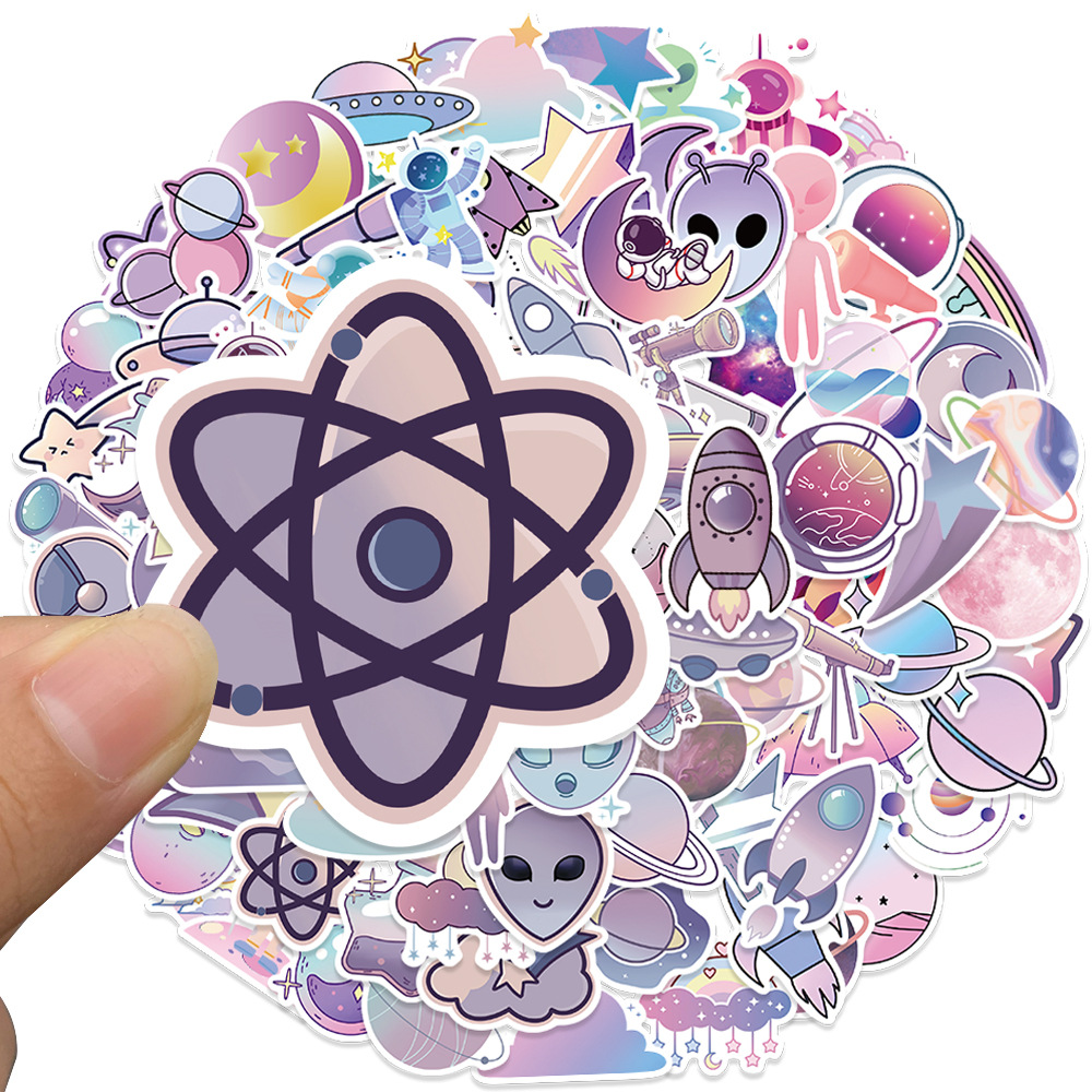 Violet Aesthetic Pastel Sticker Pack