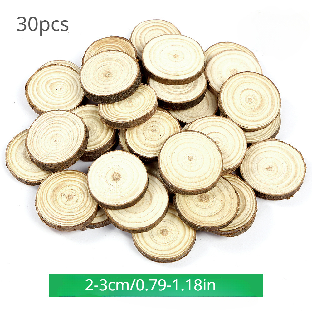 Round Rustic Woods Natural Pine Wood, Great For Weddings Centerpieces, Diy  Crafts,painting Graffiti And Art - Temu