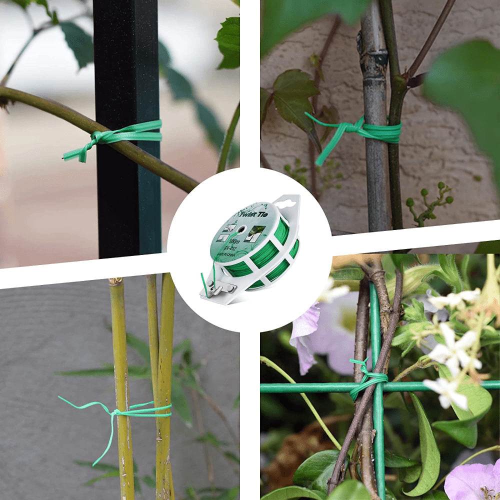 1pc Attaches Pour Plantes De Jardin Avec Coupe-fil De Jardin