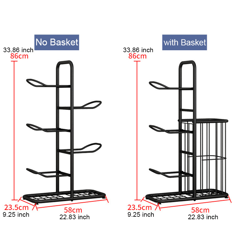 Metal Vertical Ball Rack Garage Storage Organization - Temu