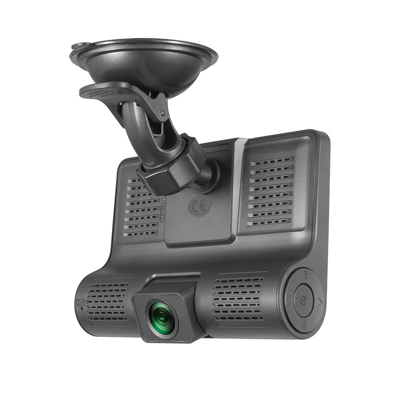 dashcam car dvrs car camera fhd 1080p auto recorder dash cam front and rear 3 camera lens registrator with rear view camera details 11