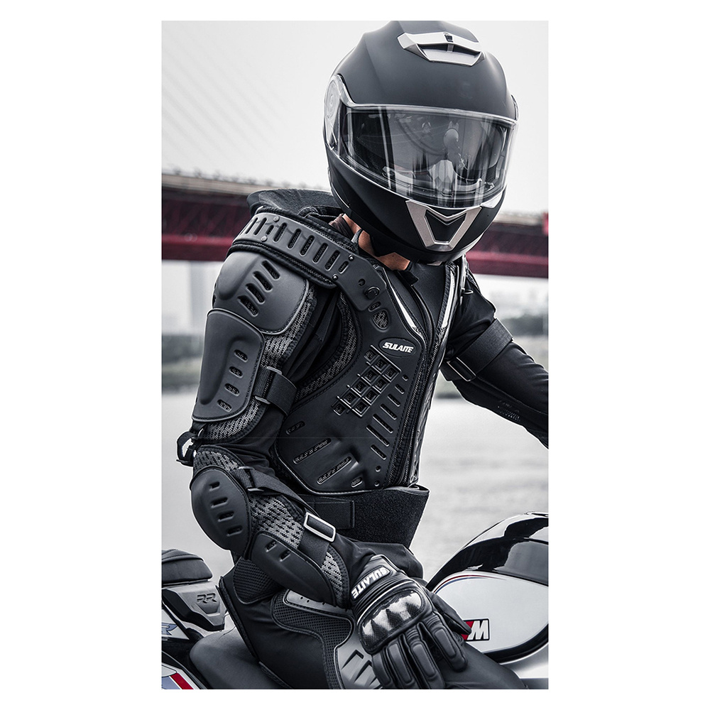Ropa De Motocicleta Para Hombre, Chaqueta Transpirable De Verano, Armadura  De Protección CE, Traje De Carreras De Motocross, Ropa De Montar De 93,55 €