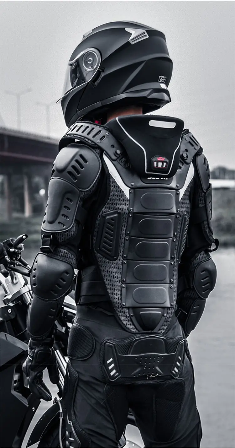 GES Moto Protezione Armatura da Motocicletta Indumenti di Protezione Corpo  Armatura Completa Moto Professionale Sportivo per Gli Uomini Abbigliamento  Protettivo da Corsa (M, Rosso) : : Auto e Moto