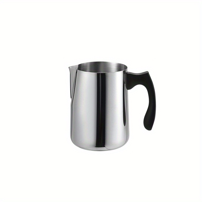 1pc Stainless Steel Pump Milk Frother Creamer Foam Cappuccino Coffee Double  Mesh Froth Screen 400ml / 13.5oz