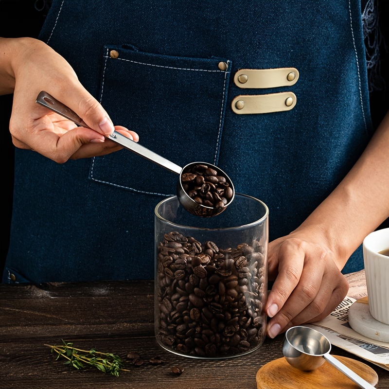 1 Tablespoon Measuring Spoon Coffee Scoop, 15ml Long Handle Coffee Spoons,  Set Of 2
