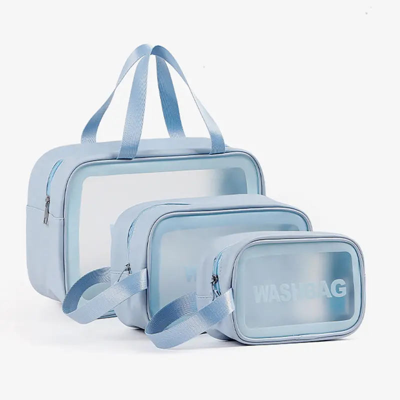 Multi-functional Makeup Bag For Women, Waterproof Pvc Cosmetic Bags For  Girls, Toiletry Storage Wash Bag