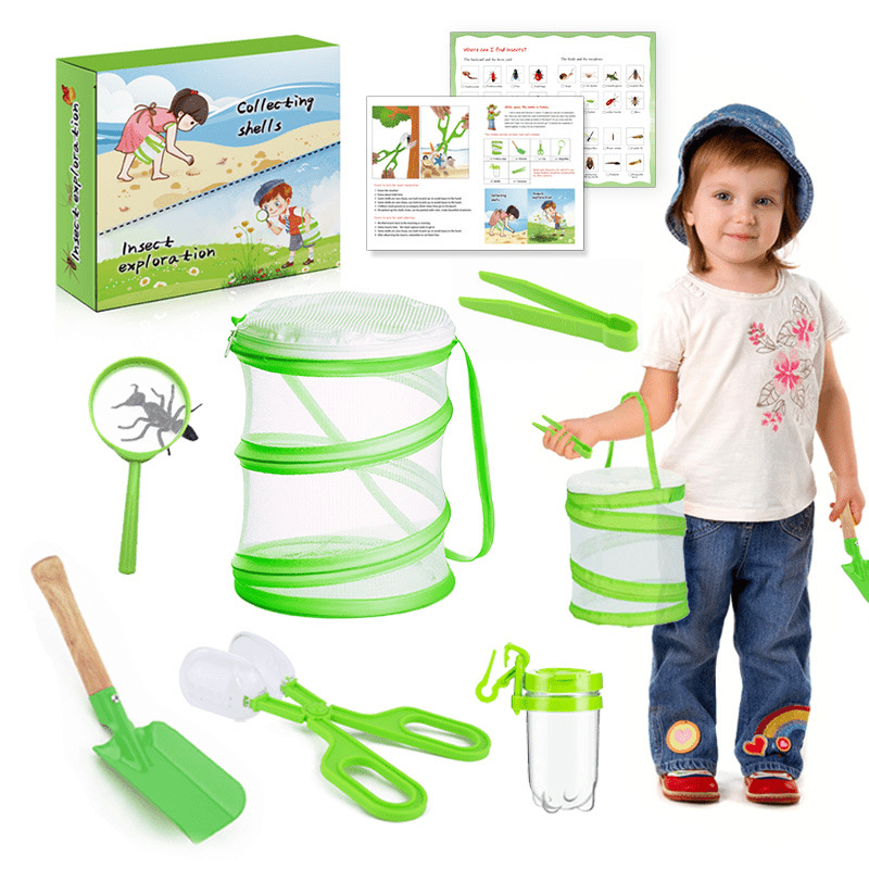 Outdoor Insect Kids Bug Kit Exploration Toy Catching Toys - Temu